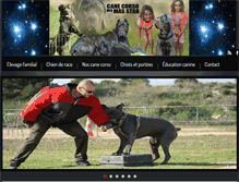 Tablet Screenshot of canecorsostar.com